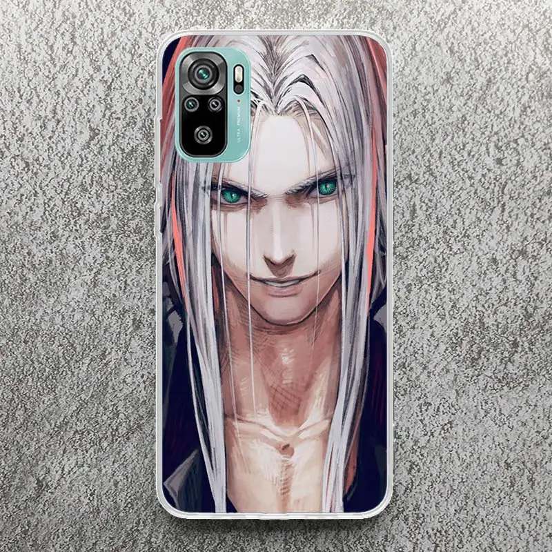 Anime FINAL FANTASY 7 BloodyBeni Print Soft Case for Xiaomi Redmi Note 14 13 12S 11S Phone Shell 10 Pro Plus 11E 11T 12 11 10S 5