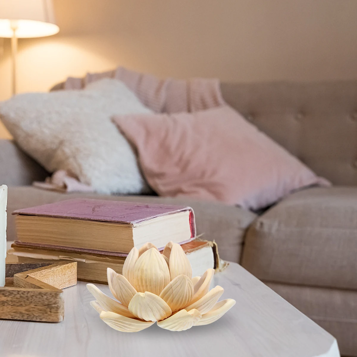 

Elegant Wood nament Desktop Adornment Desktop Adornment Home Decoration Tabletop Flower Gift Idea Photography Prop
