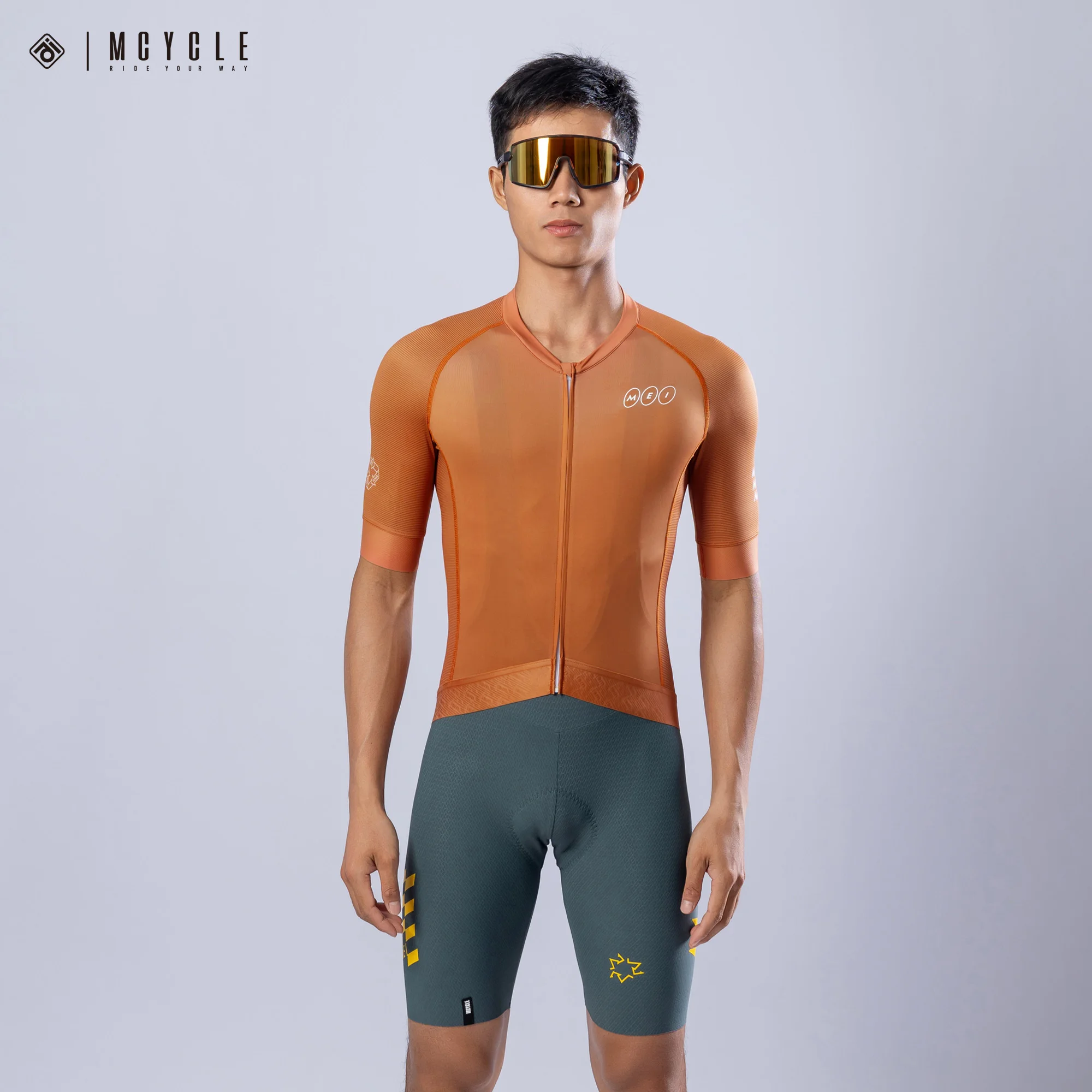

Mcycle Men's Cycling Jersey New Arrival Sublimation Printing Breathable Bike Jersey Short Sleeve Custom Professional Sportswear