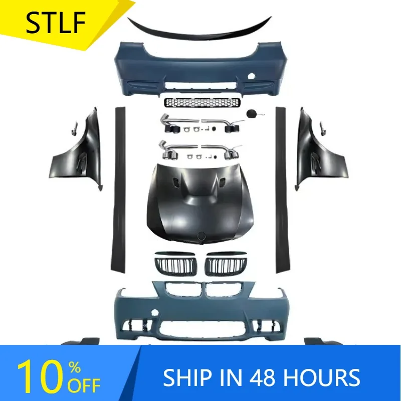 

Zuimi High-end E90 M3 Body Kit Exhaust Front Lip 3 Series Car Bumper For E90 M3 Style Front Rear Bumper Bodykit