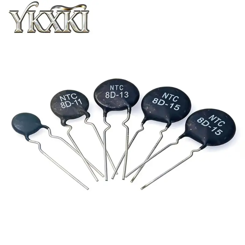 10-50pcs NTC Thermal Resistor 8D-8/11/13/15/20 High power negative temperature Thermistor