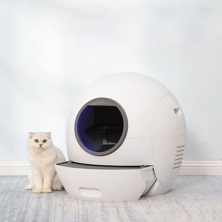 

Intelligent automatic cat litter box, infrared safety induction, UV sterilization, intelligent control cat potty with APP