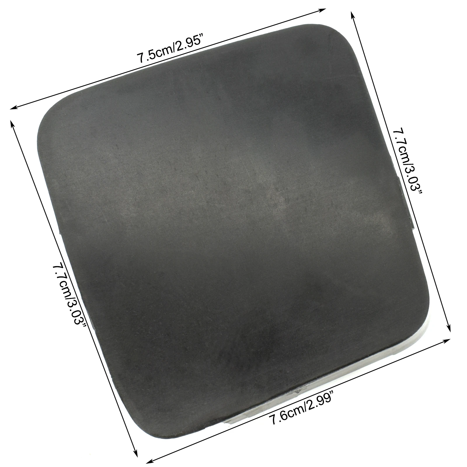 2pcs Tutup Lubang Derek Bumper Depan Mobil Tanpa Cat Untuk Toyota RAV4 XA30 2009 2010 Kanan Kiri Tutup Trailer Aksesoris Mobil