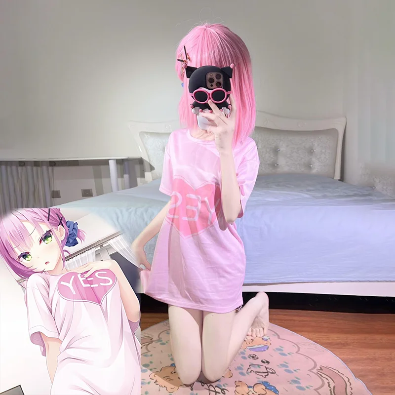 

Game AngelicChaos RE-BOOT! Tanikaze Amane Cosplay Costume Adult Unisex Pullover Home Casual Wear Uniform Top Christmas Outfits