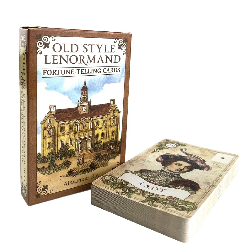 Old Style Lenormand Fortune-Telling Cards A 38 Board Game Playing Cards
