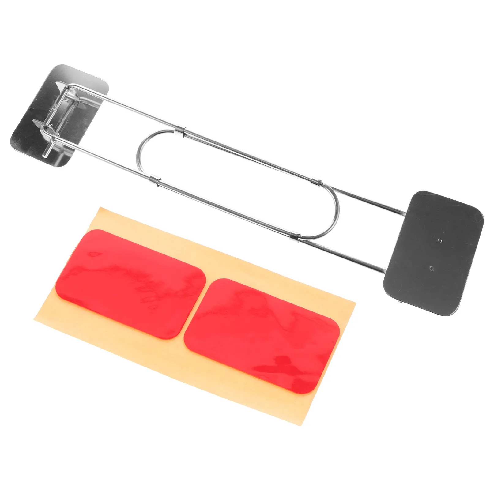 

1 set 1 Set Adjustable Bathroom Storage Bar For Rv Shower Corner Stainless Steel No Drill Camper Accessories Inside Rv Storage