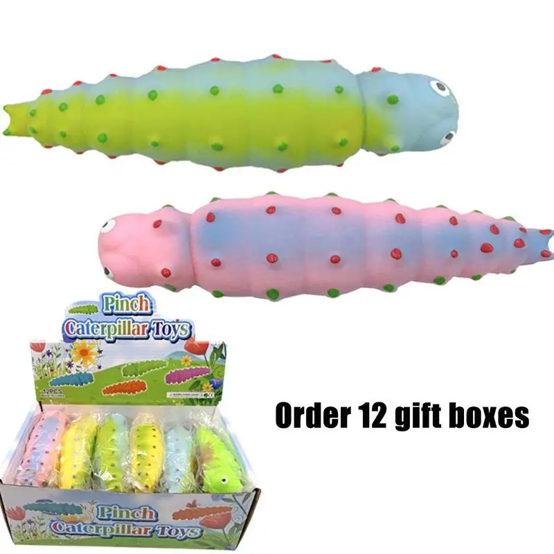 Simulation Caterpillar Toy Children's Favorite Simulation Caterpillar Toy Soft And Skin-Friendly Tricky Hilarious Caterpillar