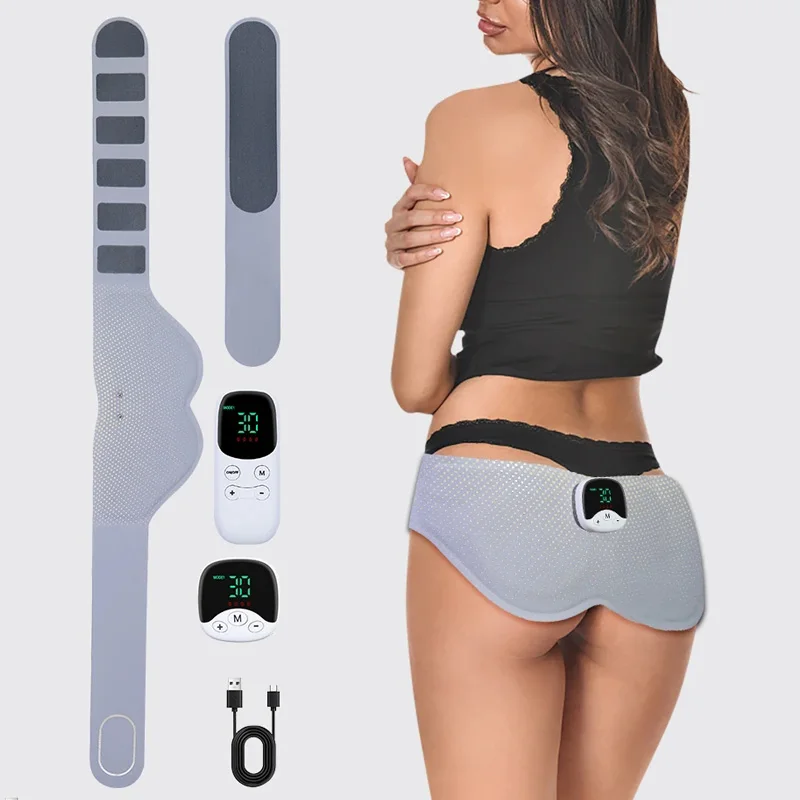 

Ems Hips Trainer Butt Muscle Stimulator Usb Charging Wearable Buttocks Toner 10 Modes 30 Levels with Remote Control for Women