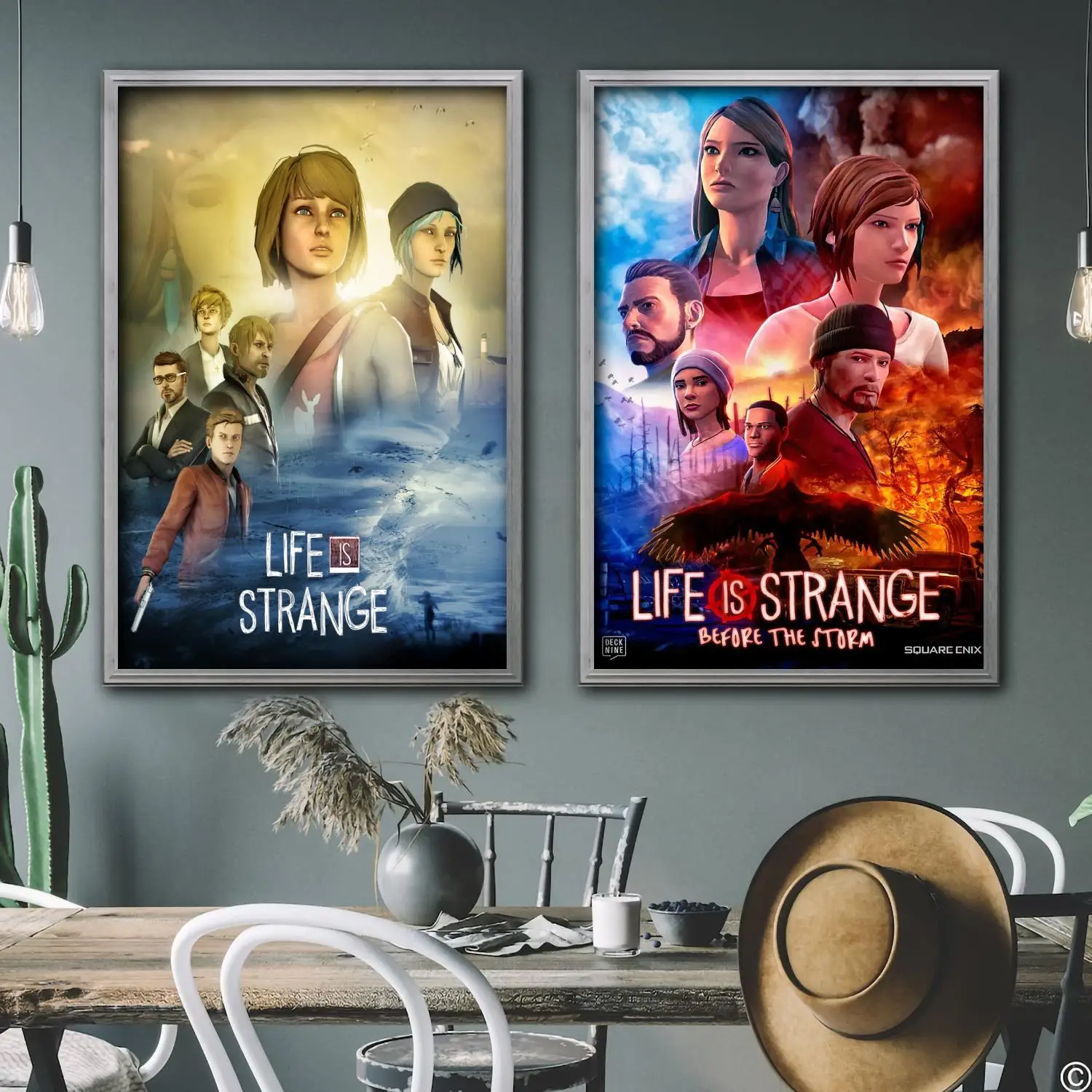 

life is strange video game Decorative Canvas Posters Room Bar Cafe Decor Gift Print Art Wall Paintings