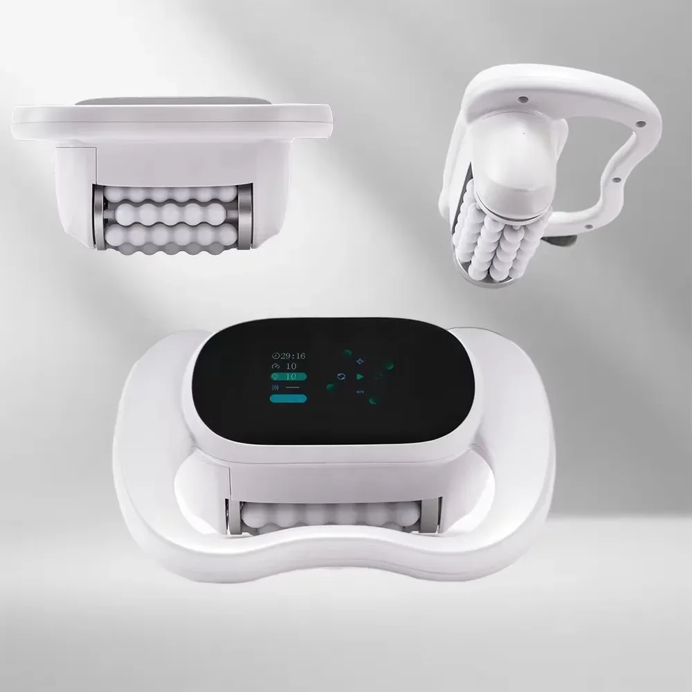 Home Use Handheld 360 7 Colors LED Light Infrared Vacuum Roller Body Slimming Cellulite Weight Loss Rolling Therapy Machine