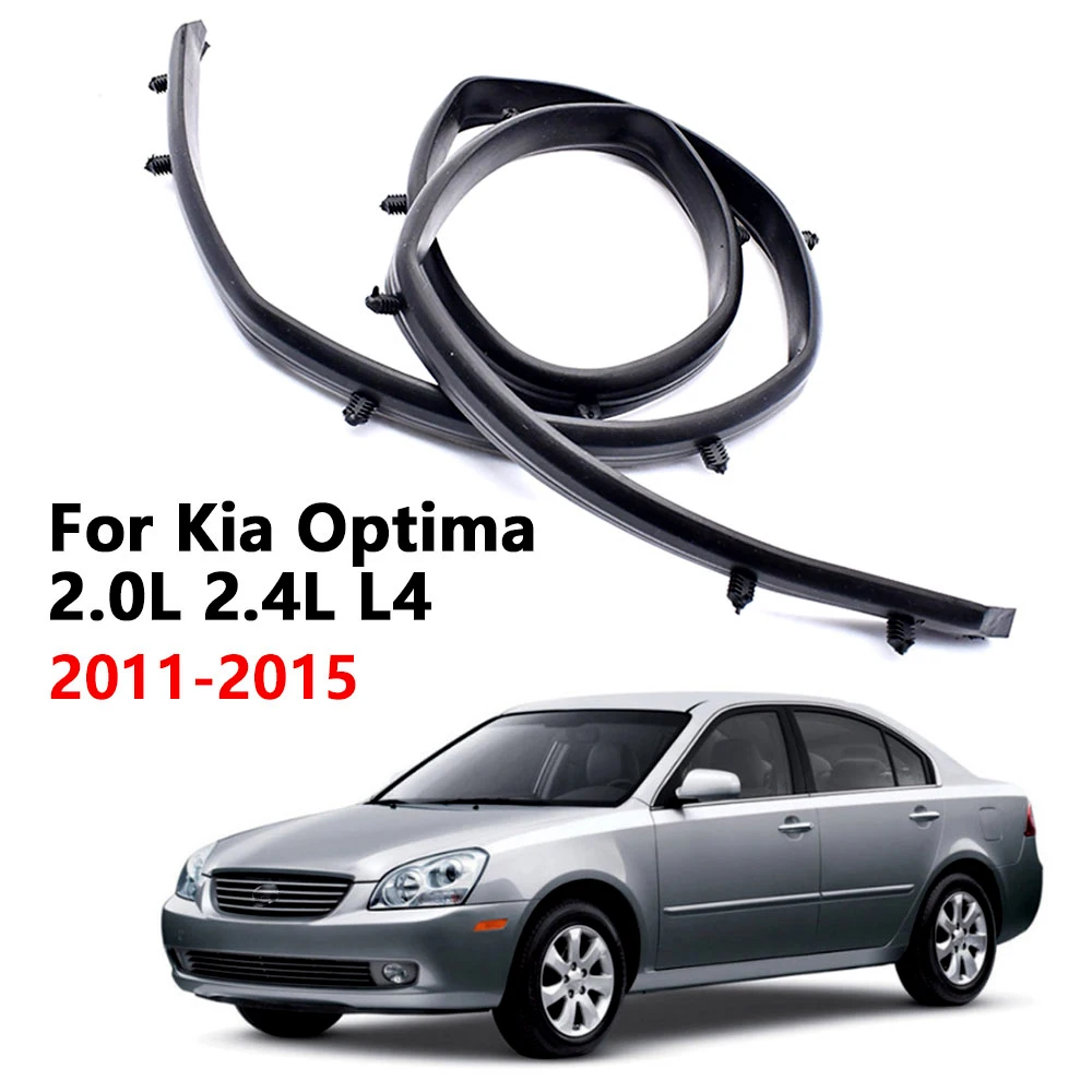 Front Bumper Strip Hood For Kia Optima 2011 2012 2013 2014 2015 Rubber Sealing Strip 86357-2T000 863572T000 Accessories