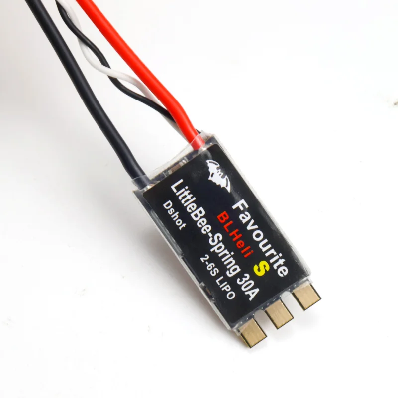 FVT LITTLEBEE Little Bee BLHeli-s SPRING 20A / 30A Bürstenloser ESC 2-6S Unterstützt Mulitshot DSHOT Oneshot42 OneShot125 Multicopter – Detail 4