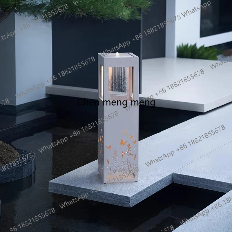 Outdoor courtyard flowing water ornament circulating water balcony decoration, villa landscaping small fountain 4