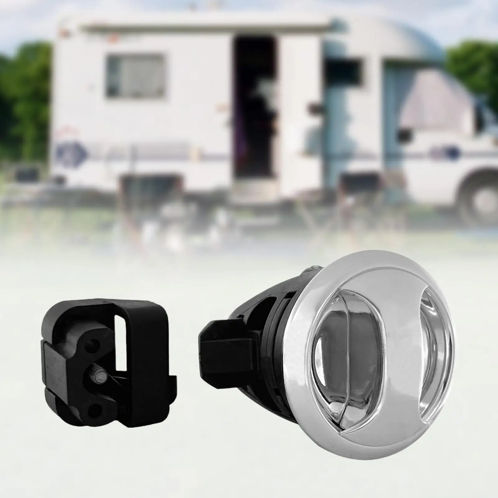 

Boat Knob Type Door Lock Spare Parts Anti Noise Portable Premium Professional for Boat Cupboard Door Cabinet Doors RV Yacht