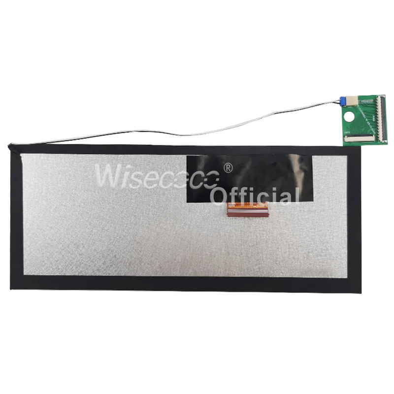 Imagem -04 - Wisecoco-placa de Controle Automotiva Ultra Larga Ips Lcd tipo c Barra Esticada 2k Tela Secundária pc 2400x900 123