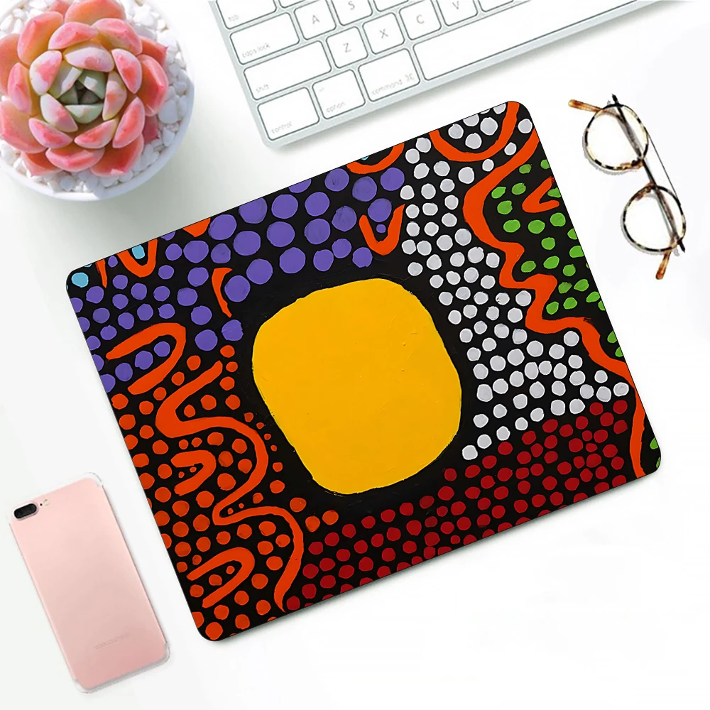 Yayoi Kusama Art Gaming Mouse Pad XS Small Mousepad For PC Gamer Desktop Decoration Office Mouse Mat Deskmat Rug