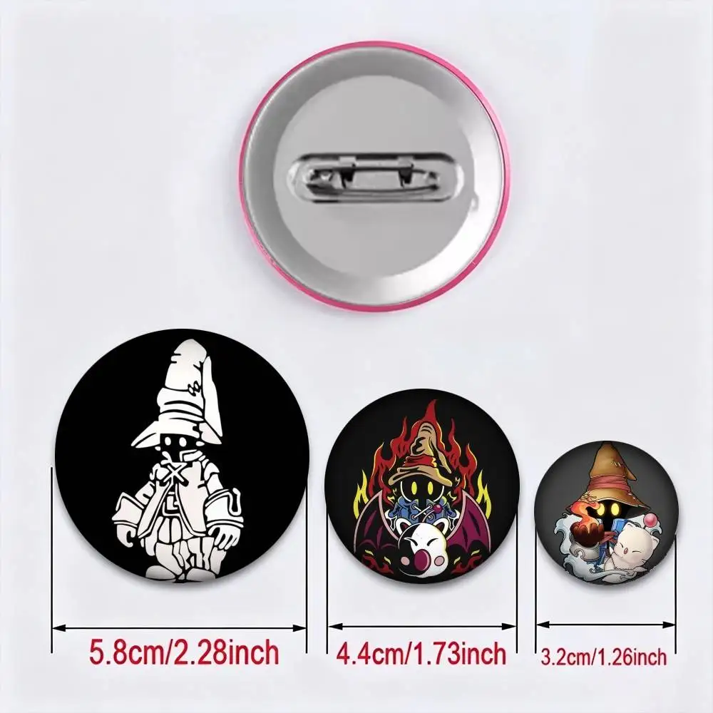 M-Moogle Final Fantasy V-Vivi 25mm 32mm 44mm 58mm 75mm Brooches Badges Pins for Accessories Gift
