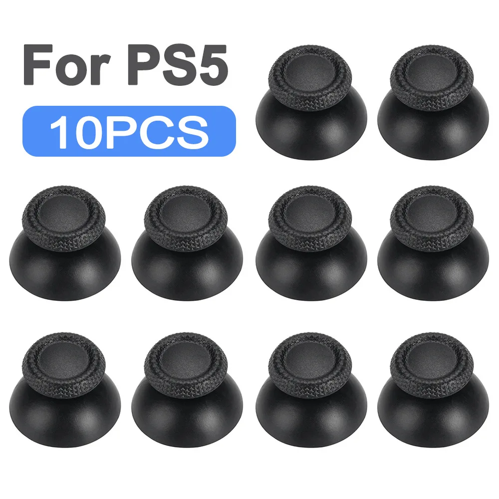 10/20/50/100pcs For  PS5 DualSense Controller Thumbstick 3D Analog Thumb Stick Joystick Caps Grip Game Accessories