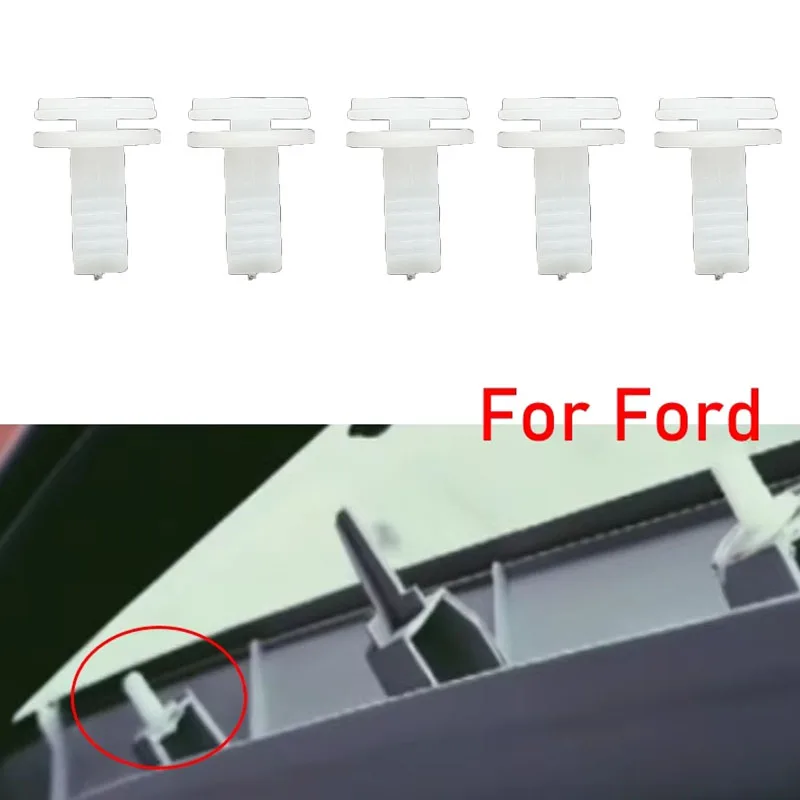 Interior A-Pillar Trim Clips for Ford Fiesta 1995-2010 Focus 2004-2012 Focus C-Max 2003-2007 Mondeo1993-2015 Fusion Transit