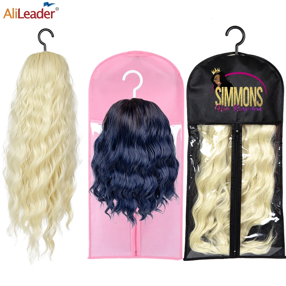 

5pcs/set Hair Bag for Store Wigs Dust-proof Wig Storage Bag for Human Hair Wigs Lace Wigs Storage 60cm 80cm Hair Extension Bag