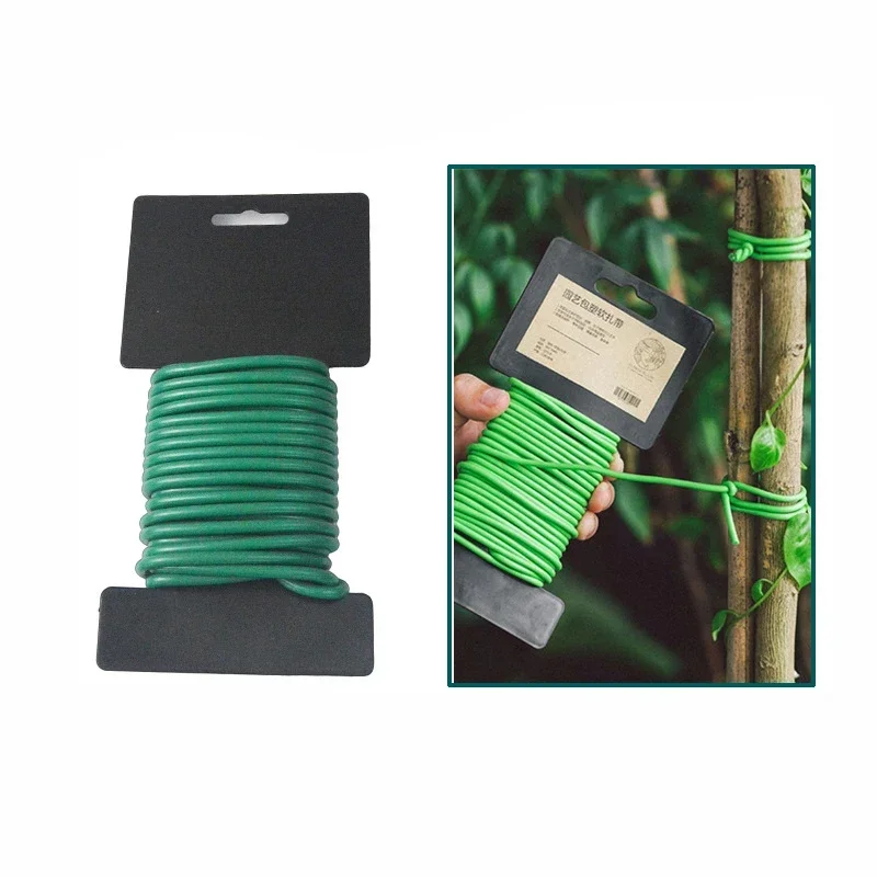 Reusable Garden Plant Twist Tie Twisting Garden Branch Strap Bendable Wire Heavy Duty Soft Wire Tie Gardening Decoration