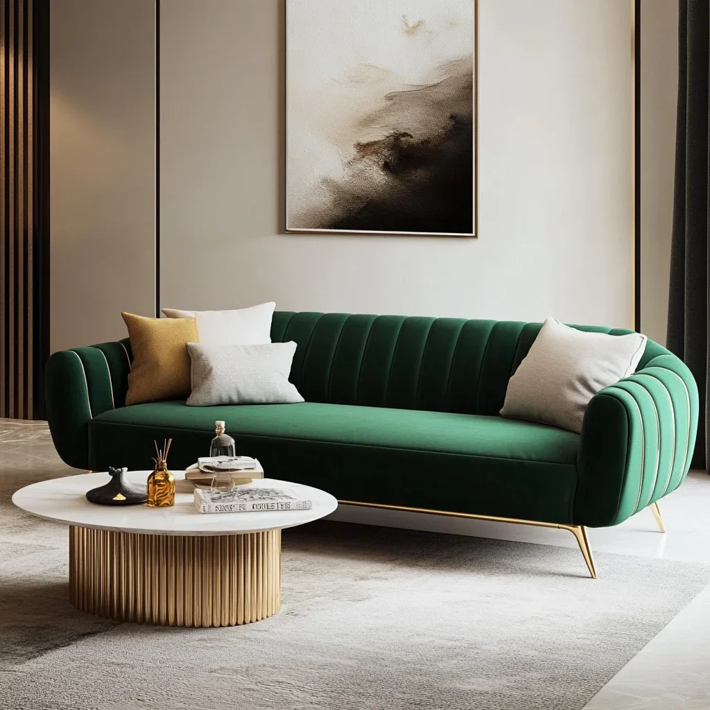 

-New Arrivals Cafe Items Hotel Sofa Modern Living Room American Style Fabric Design Sofa Set Sectional Sofa Metal