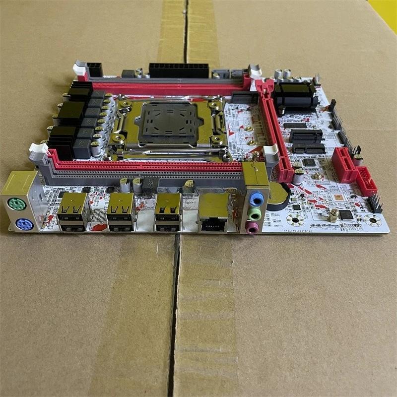 For 2Pcs New X99 Desktop Motherboard LGA2011-3 Socket DDR3 For E5 2666V3 2696V4 Gaming CPU