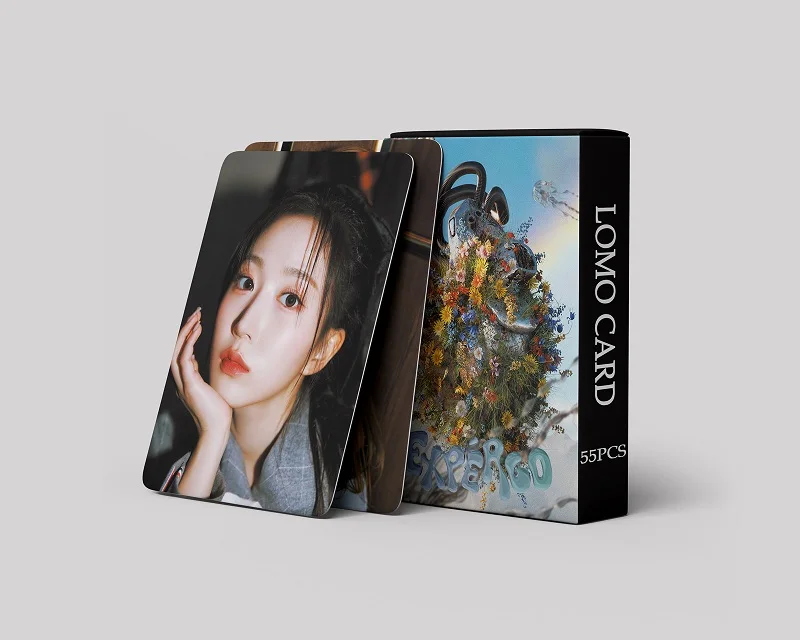 55pcs/set Kpop Idol Lomo Cards NMIXX Expérgo Photocards Photo Card Postcard for Fans Collection