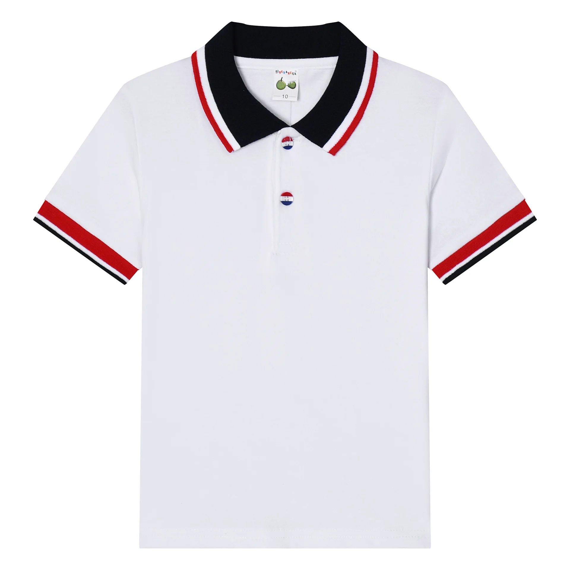 2024 New Children Polo Shirt Solid Kids Boys Polo Shirts Korea Fashion Boys Designer Clothes School Uniform 2-14 Years