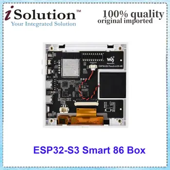 ESP32-S3 智慧 86 盒開發板,支援 2.4GHz Wi-Fi 和藍牙 BLE 5,板載 4 吋 480 × 480 像素觸控顯示器 6 最佳銷售 ESP32 S3 盒子 - №1