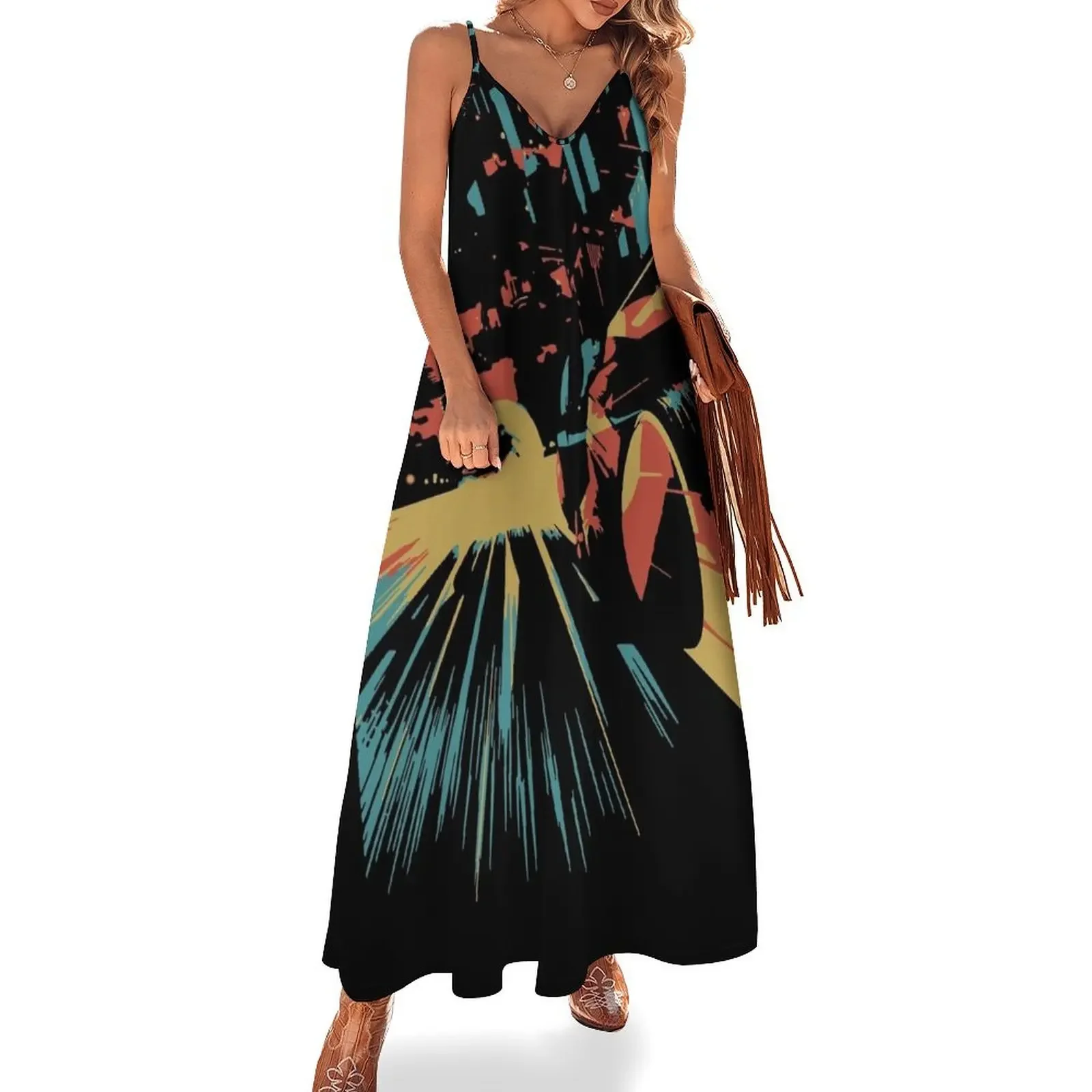

Akira Retro Vintage Sleeveless Dress Women's summer dresses Dress for girls Long dress woman