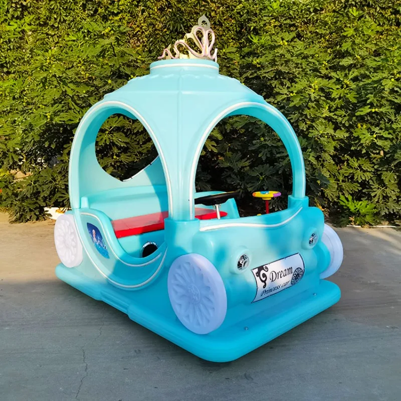 

Direct sales new dual electric bumper car children's motorcycle household shopping mall plastic material