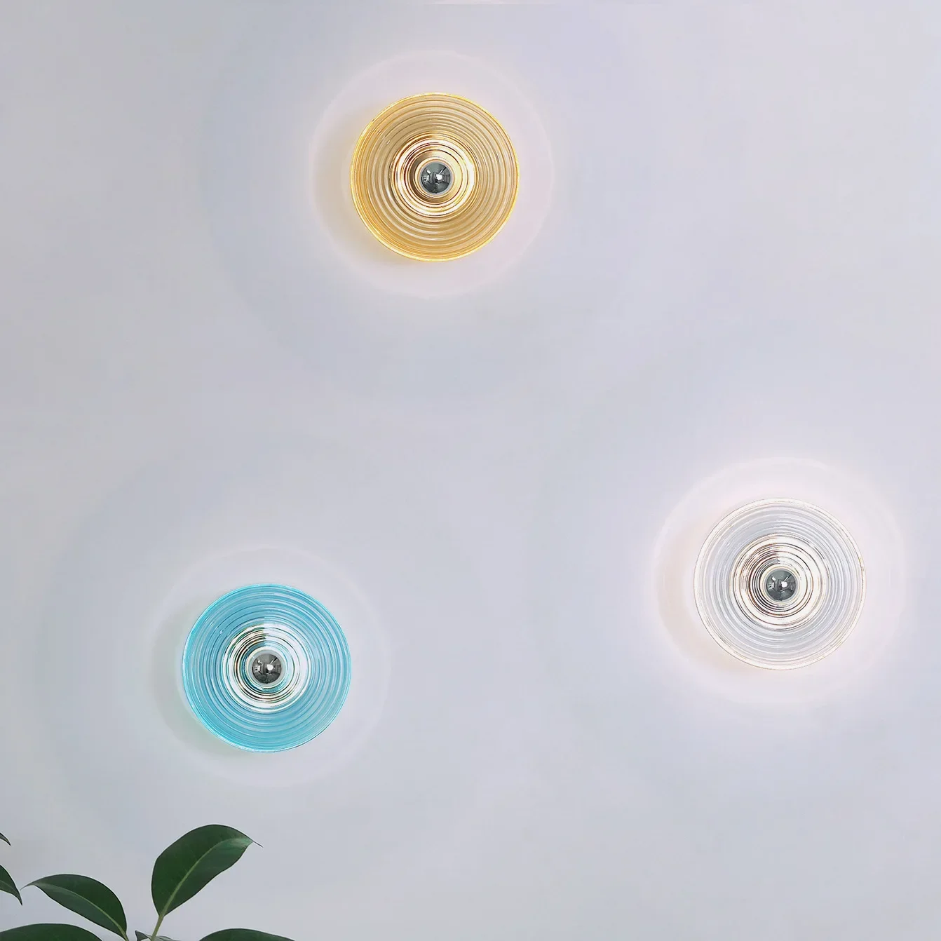 

Прочный средневековый настенный светильник из гофрированного стекла для спальни, прикроватный, дизайнерский, для отеля, коридора, простой светильник для гостиной