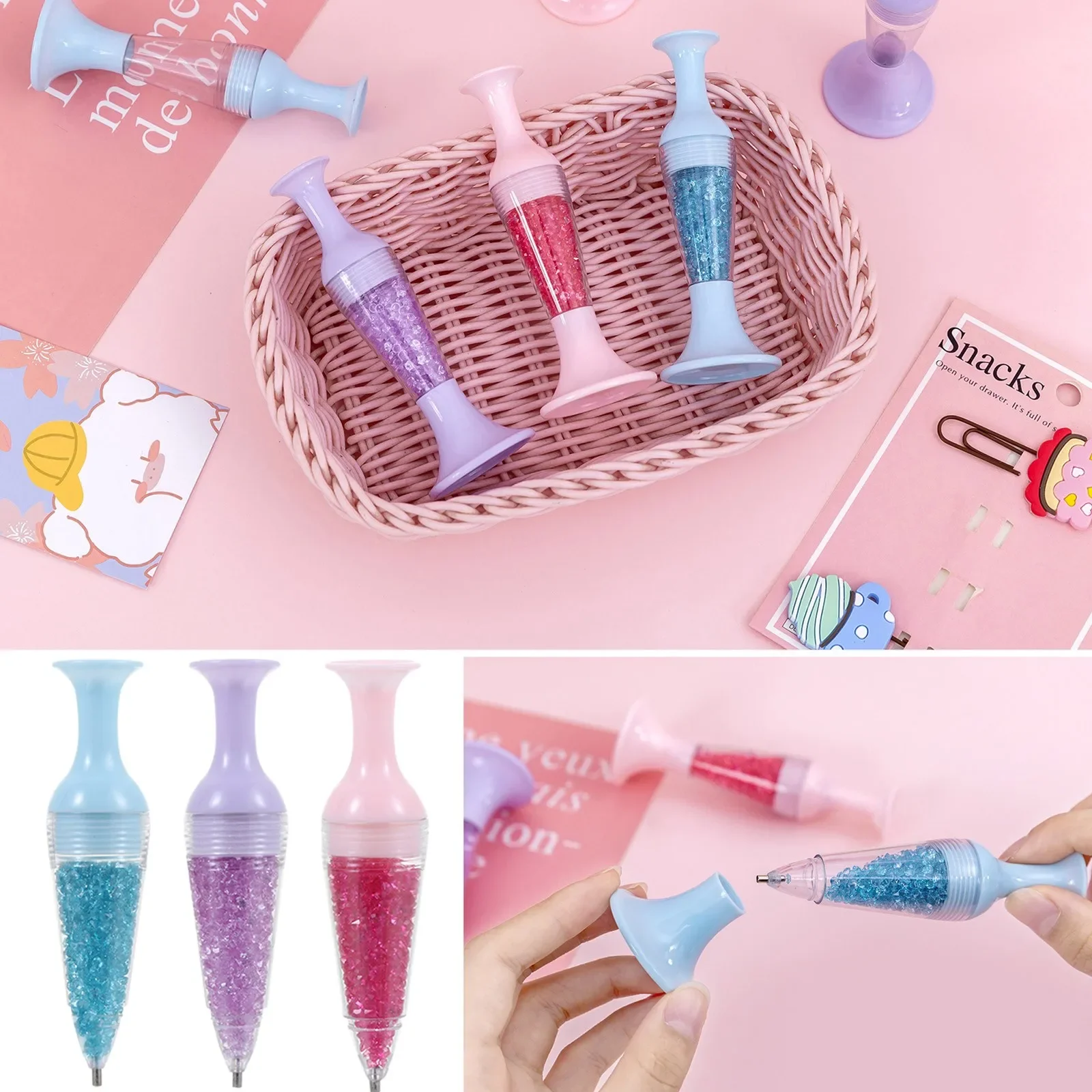 Vase Shape Point Drill Pen 5d Diamond Embroidery Moaaic Point Drill Pen Diy Craft Diamond Art Cross Stitch Tool Drill Pen Tool