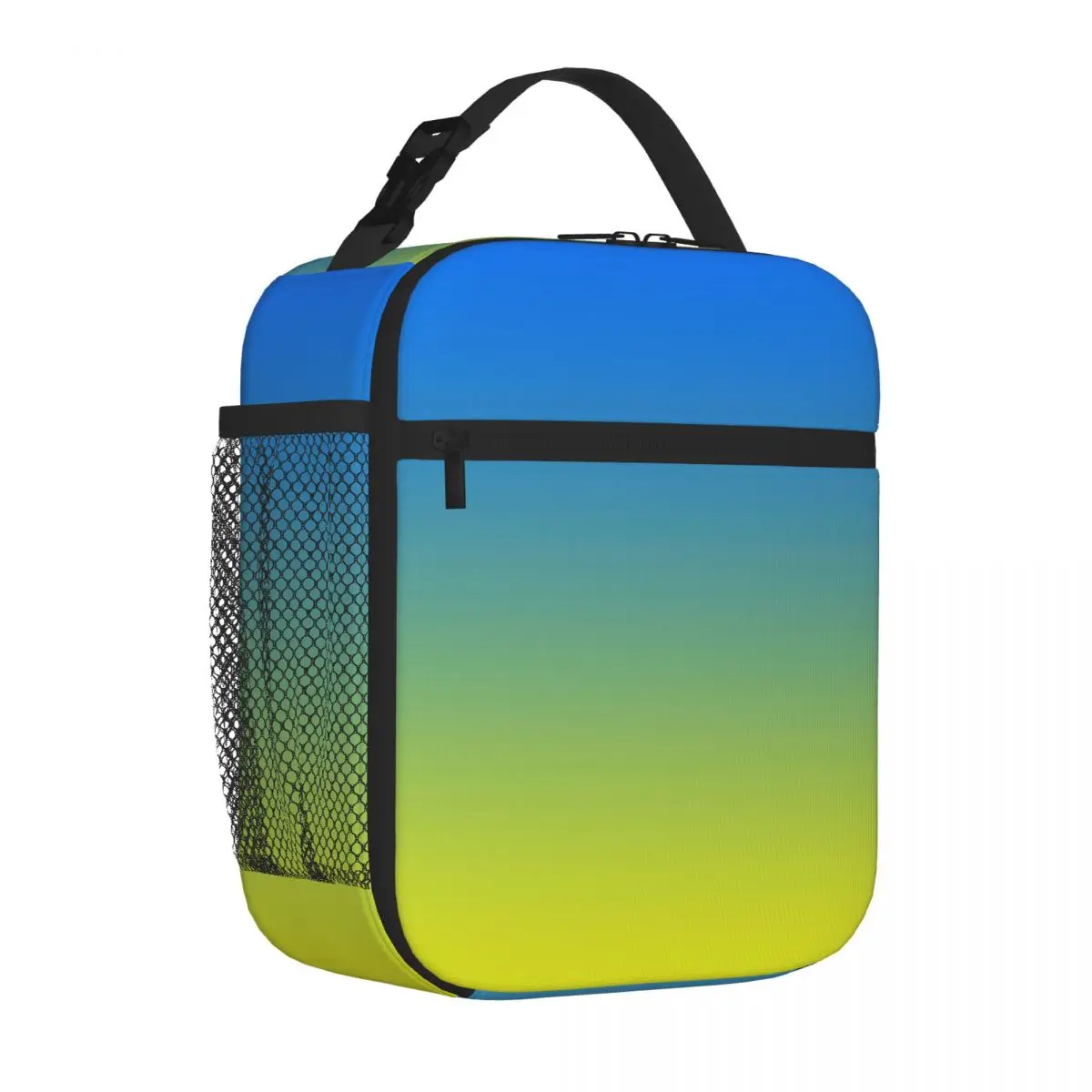 Hot Sale UKRAINIAN FLAG Ombre Feminine Outdoor Lunch Bag Shift Work Insulated Tote