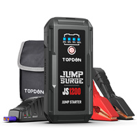 TOPDON 1200 900 Amp Powerful Battery Car Battery Jump Starter Kit Jump Box Eu Shipping Car Jump Starter For Diesel