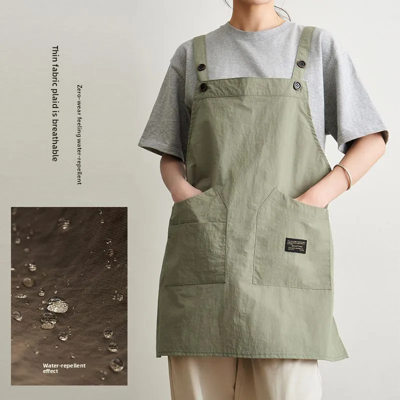 Waiter Workwear Men and Women Workwear Cake Catering Pet Cafe Simple Apron Chef Clothing