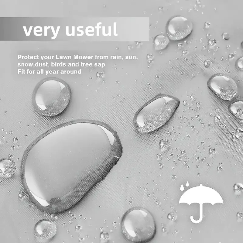 غطاء أثاث الحدائق عالي التحمل مقاوم للرياح - مقاوم للأشعة فوق البنفسجية، حماية لجميع المواسم، غطاء أثاث الفناء، غطاء أريكة الروطان #2