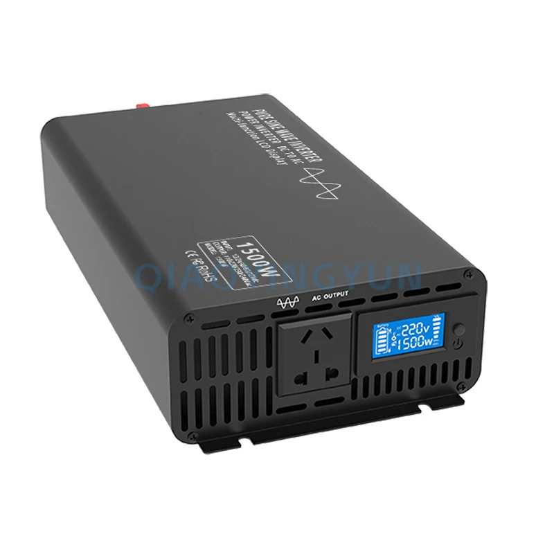 Industrial and office equipment 1.5KW  12V 24V 36V 48V 60V 72V 84V DC TO AC 110V 220V Charger Pure Sine Wave Inverter Power
