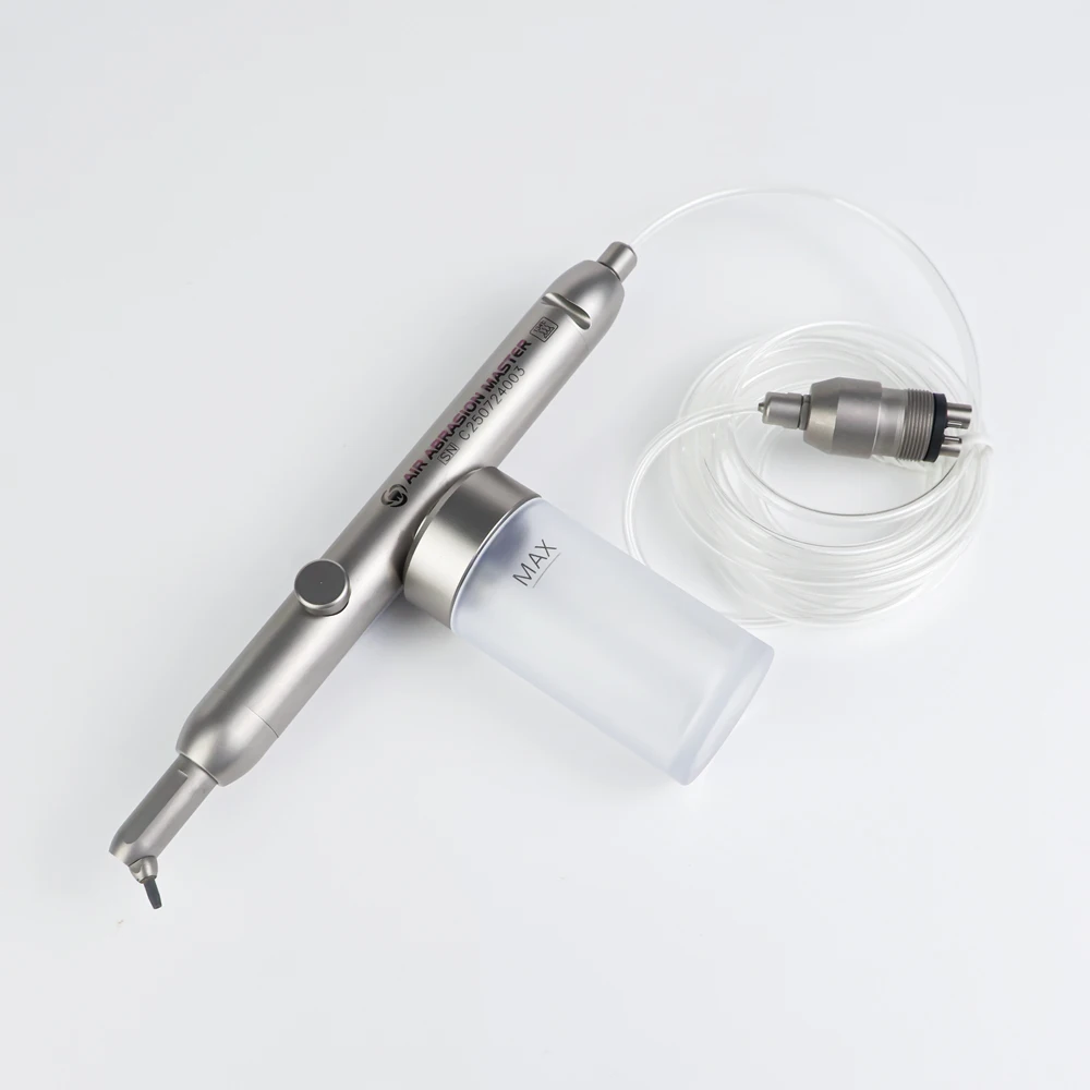 

Dental Sandblaster Gun Aluminum Oxidet Teeth Whitening Polishing Machine Microetcher Sandblasting 2hole 4hole Dentistry Tools