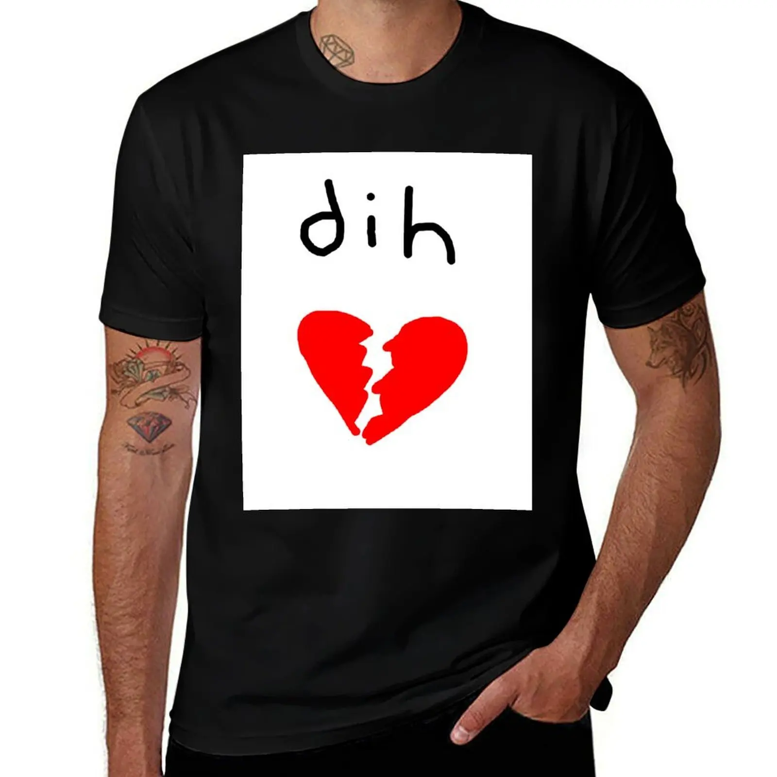 

dih T-Shirt Personalized t-shirt quick-drying for a boy basketball graphic tees slim fit t shirts for men