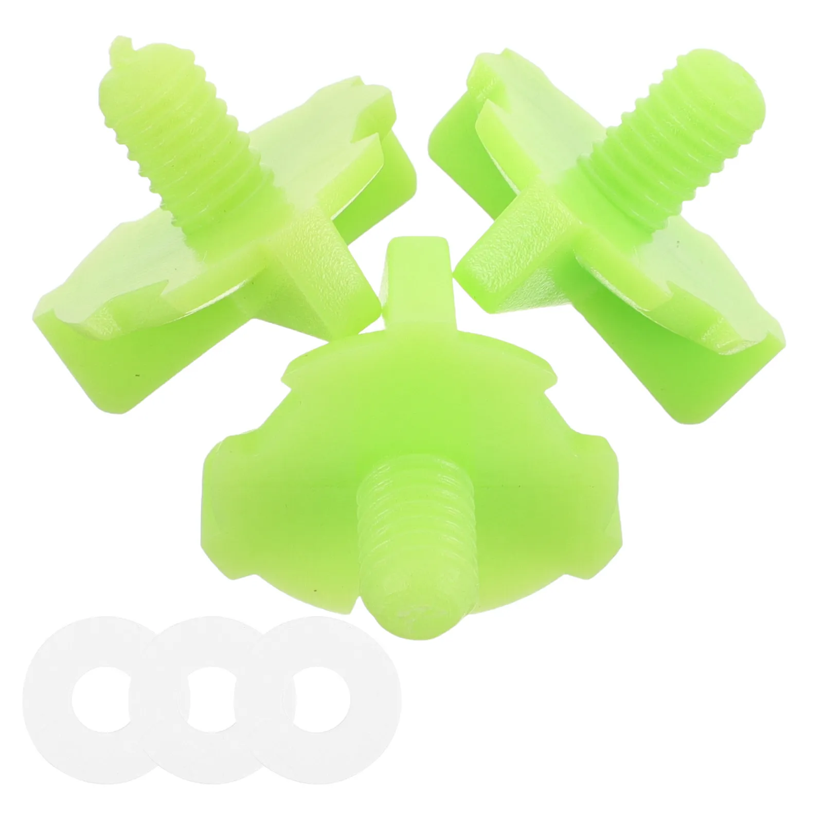 Visor Screw Set Green Universal Fit Motorcycle Dirt Bike Bicycle Easy Replace Durable Reliable Hardware