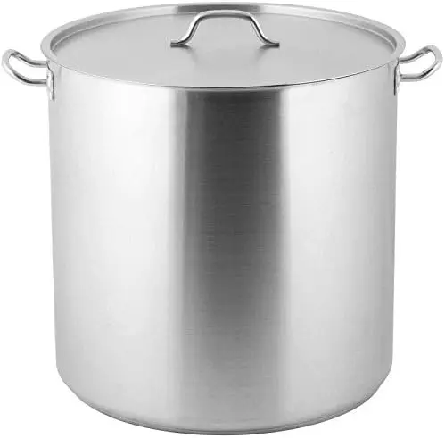 Classic Stock Pot with Cover, 100 qt, 19.7