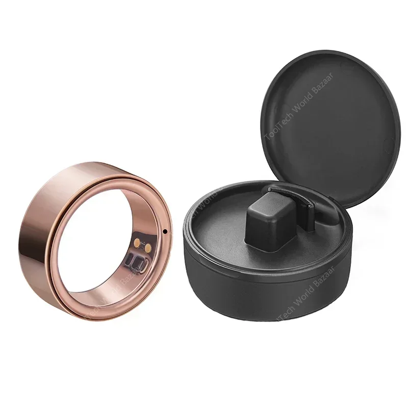 Sleep Monito r Heart Rate Oura Ring for Women IP68 Waterproof Bloo d Oxyge n Fitness Tracker Smartring