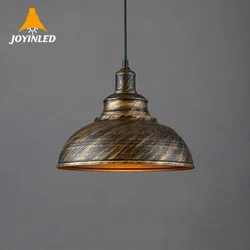 Vintage Restaurant Black/Silver/Copper Chandelier Loft Retro Hanging Lamp Bar Kitchen Office Dining Room Cafe E27 Pendant Lights
