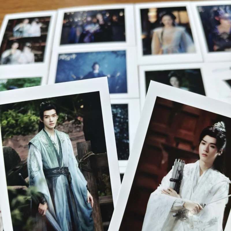 30/50 unidades sin repetición Simon Gong Jun Peng Xiaoran HD cartel Lomo Card Pai Li De TV The Dark River Drama Stills tarjetas pequeñas de 3 pulgadas