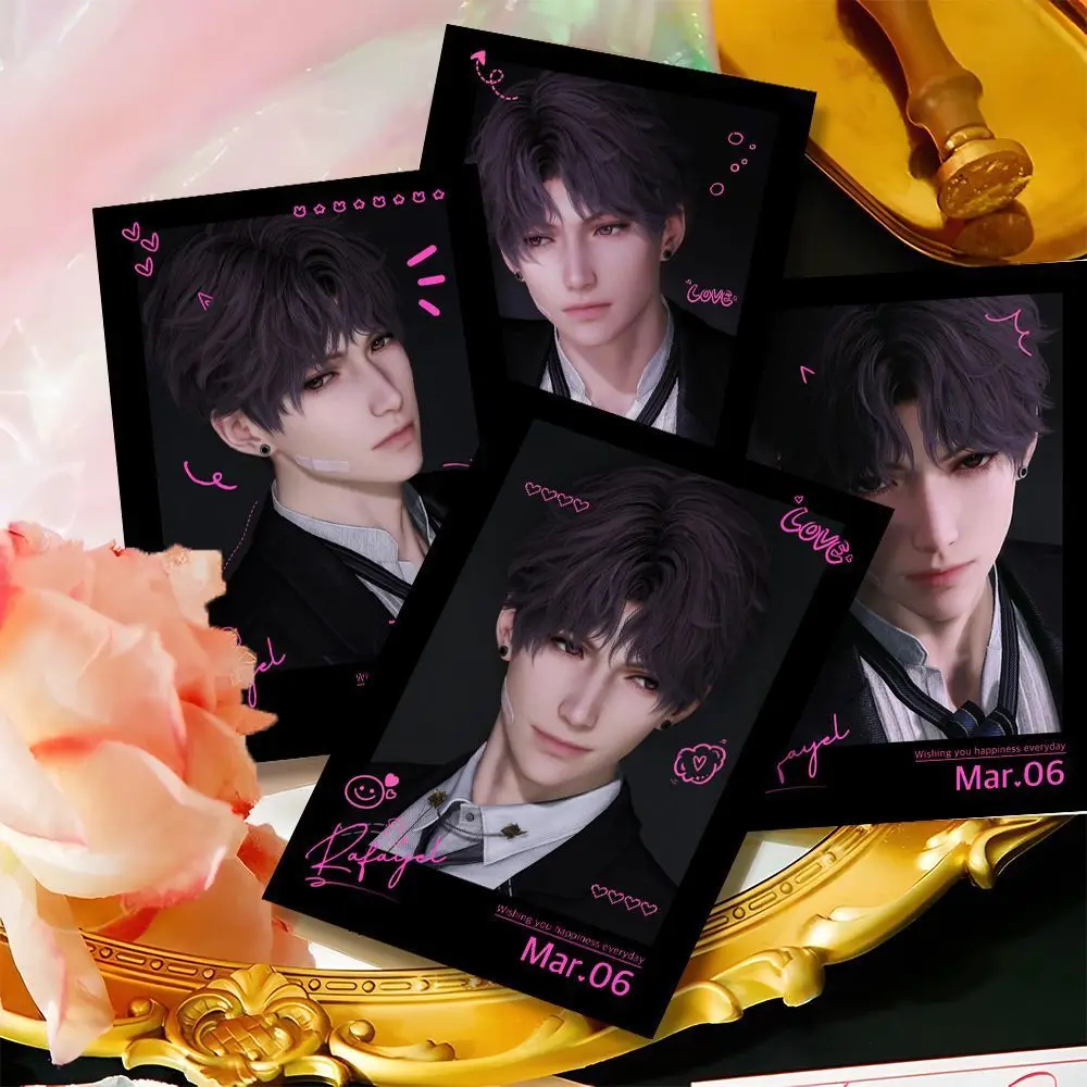 

[Love and Deep Space Qi Yu Small Card] High-value Two-dimensional Otome Game Anime Character Material Postcard