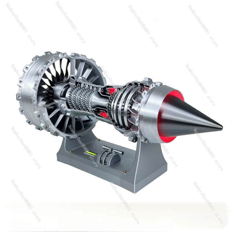 Battle version turbofan engine model, gift, aircraft engine ornament toy