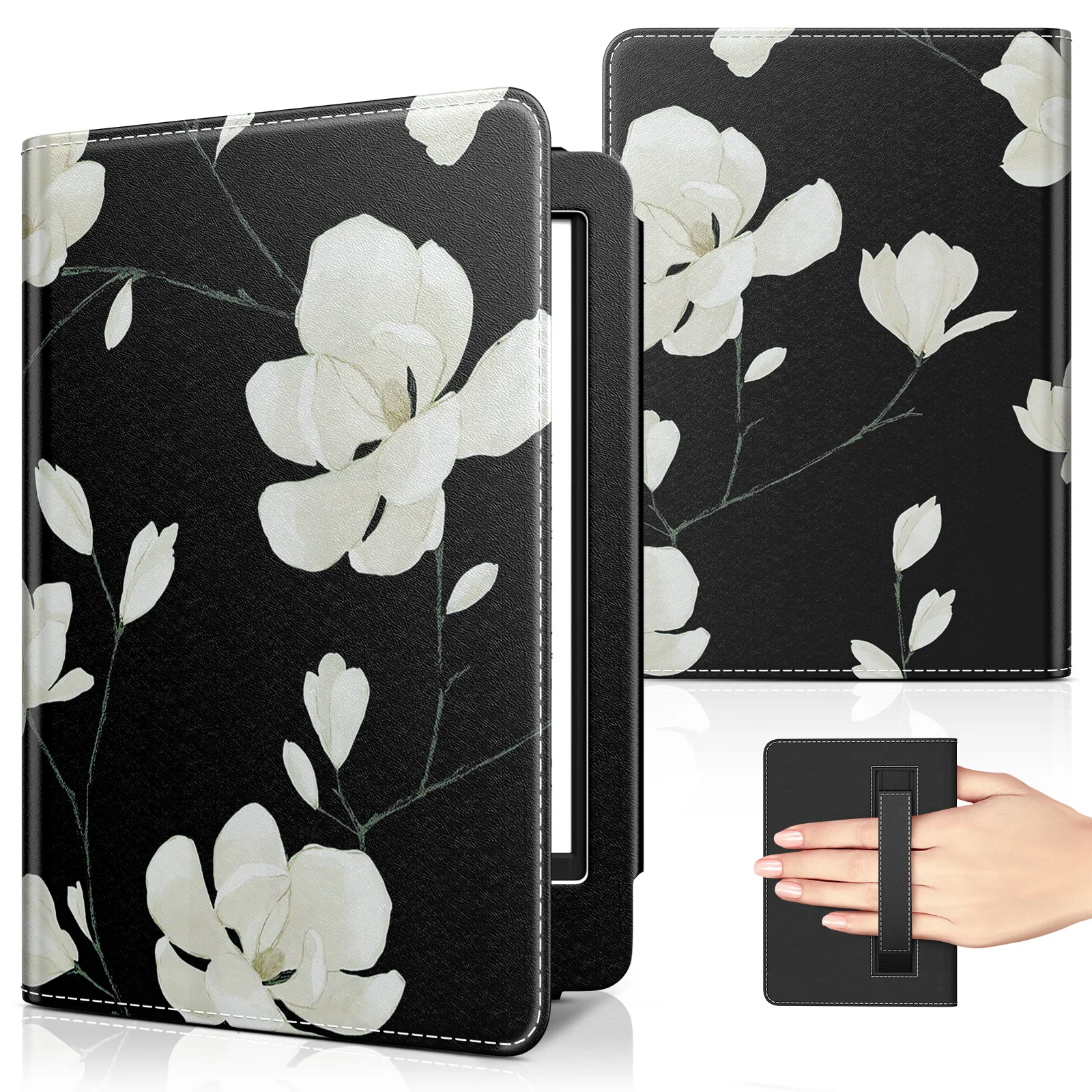 MoKo Étui pour 6 "Kindle 11th 10th 8th Génération 2022 2019 2016 Ultra Léger PU Coque kindle 2022 2019 2016 e-Reader