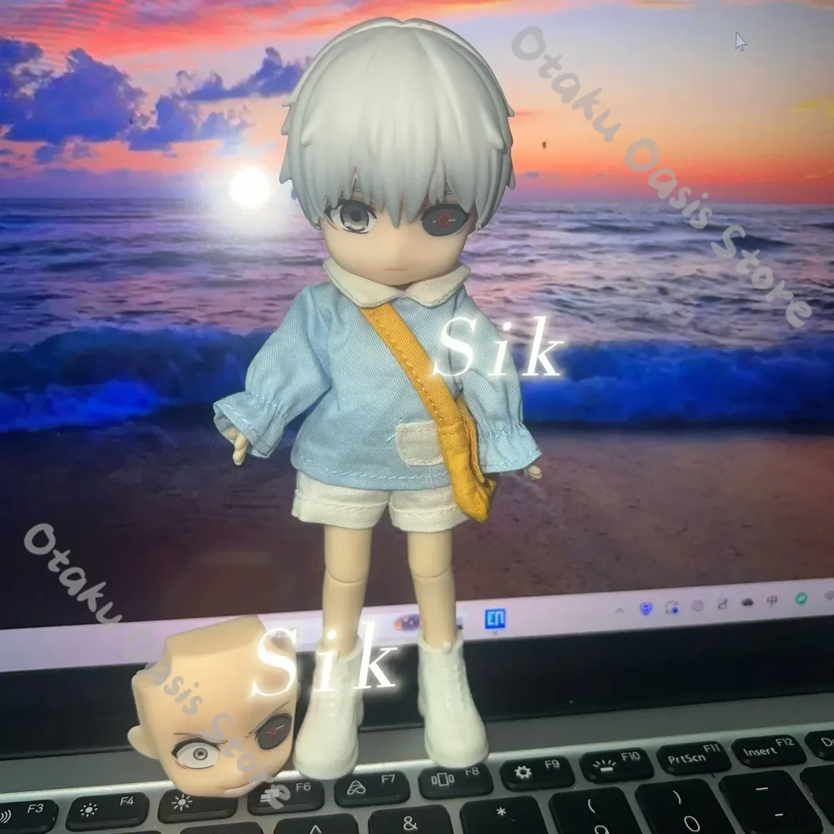 Tokyo Ghoul Kaneki Ken Ob11 Complete Set Cosplay BJD Figurines Garage Kits Japanese Cartoon Mascot manga Periphery Kawaii